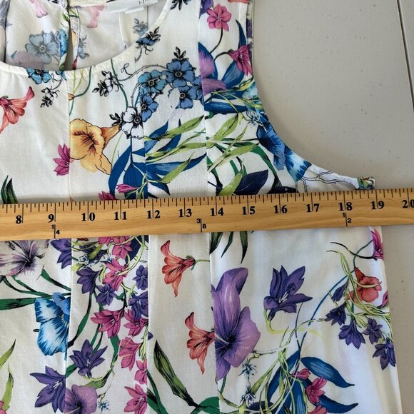 J Jill Lot of 2 Sleeveless Dresses Small Love Linen Floral Shift - Picture 15 of 16